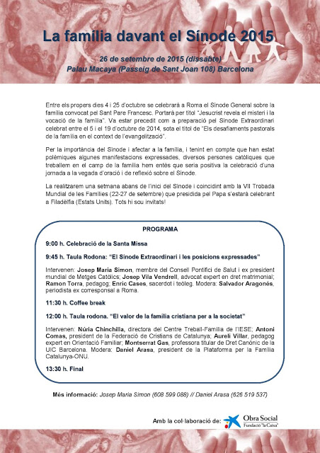 Jornada Familia Barcelona