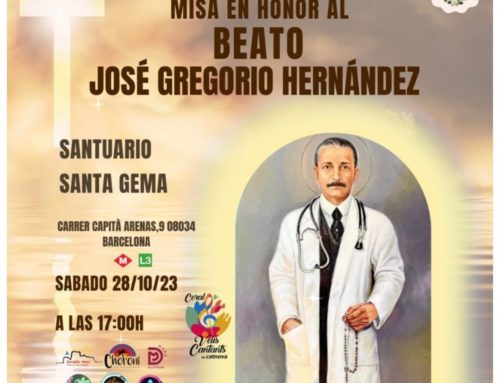 Barcelona: misa en honor del beato Dr. José Gregorio